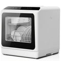 Portable Countertop Mini Dishwasher, Multi Function 6 Washing Modes Dishwasher with Drying Function for Small Home